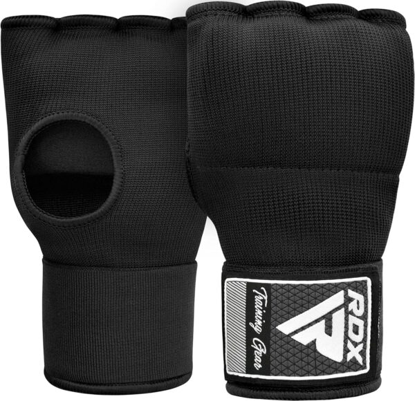 RDX Luvas internas de boxe de gel para homens e mulheres, alças de pulso rápidas de 75 cm de comprimento, punho acolchoado elástico sob as luvas, Muay Thai MMA Kickboxing artes marciais bandagens de - Image 2